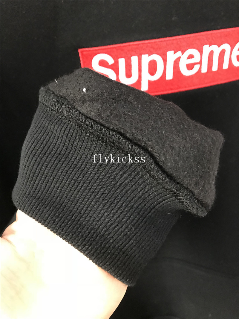 Supreme Black Hoodie